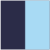 Azul Colegial com Azul celeste