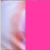 Tie Day rosa e branco com tiras rosa neon